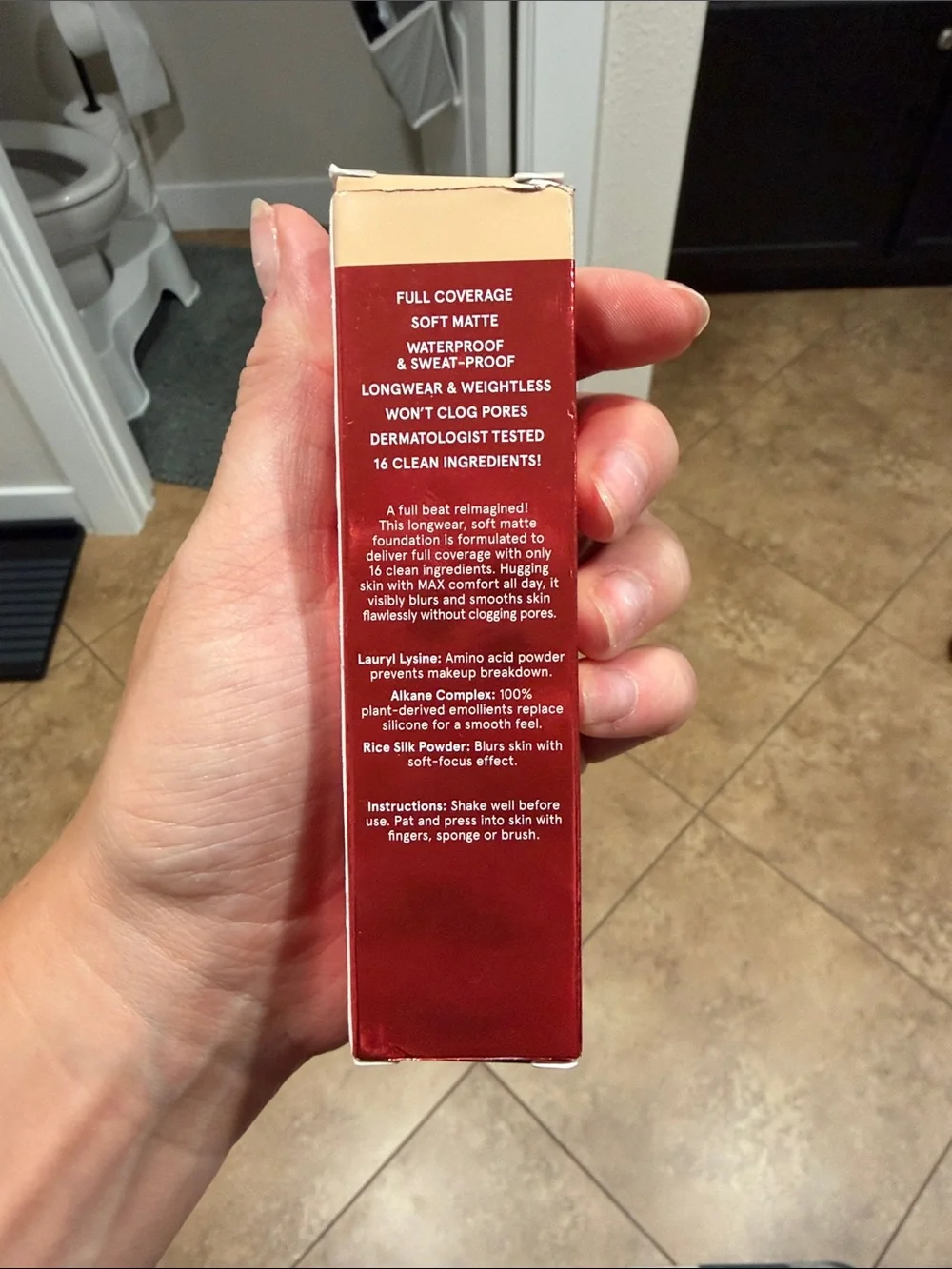 ONE/SIZE liquid foundation